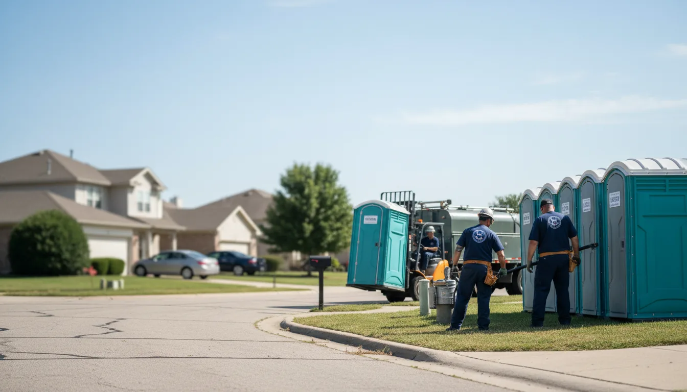 Porta Potty Rental in Schooleys Mountain, NJ near me